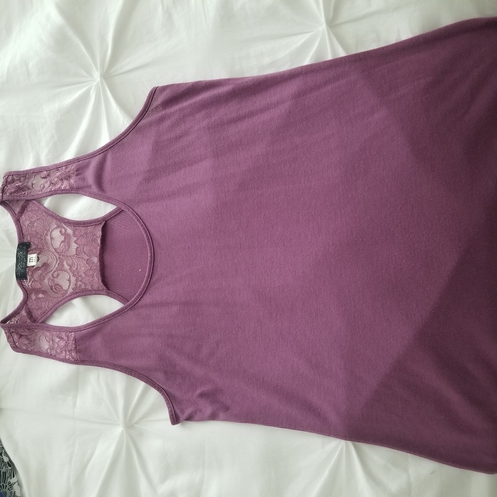 Purple Racerback Tank